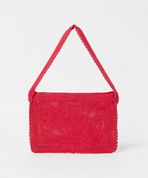 BEAUTY&YOUTH UNITED ARROWS / ビューティー&ユース ユナイテッドアローズ ショルダーバッグ | ＜Nananita＞クロシェ バッグ（RED）