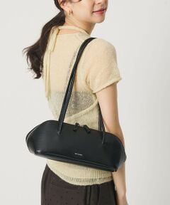 BEAUTY&YOUTH UNITED ARROWS / ビューティー&ユース ユナイテッドアローズ ボストンバッグ | ＜ADD CULUMN＞FIGRE BOSTON レザーライク ショルダーバッグ