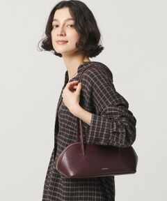 BEAUTY&YOUTH UNITED ARROWS / ビューティー&ユース ユナイテッドアローズ ボストンバッグ | ＜ADD CULUMN＞FIGRE BOSTON レザーライク ショルダーバッグ