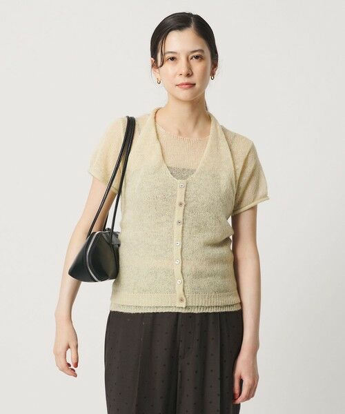 BEAUTY&YOUTH UNITED ARROWS / ビューティー&ユース ユナイテッドアローズ ボストンバッグ | ＜ADD CULUMN＞FIGRE BOSTON レザーライク ショルダーバッグ | 詳細1