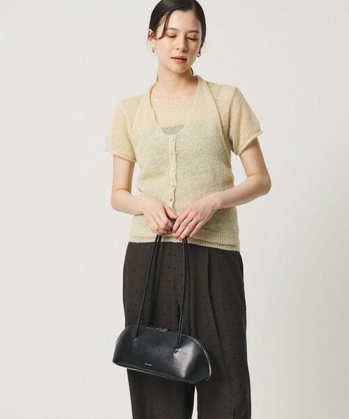 BEAUTY&YOUTH UNITED ARROWS / ビューティー&ユース ユナイテッドアローズ ボストンバッグ | ＜ADD CULUMN＞FIGRE BOSTON レザーライク ショルダーバッグ | 詳細2