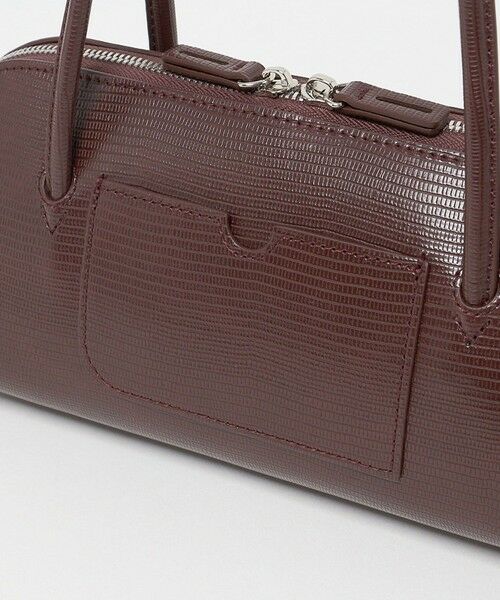 BEAUTY&YOUTH UNITED ARROWS / ビューティー&ユース ユナイテッドアローズ ボストンバッグ | ＜ADD CULUMN＞FIGRE BOSTON レザーライク ショルダーバッグ | 詳細20