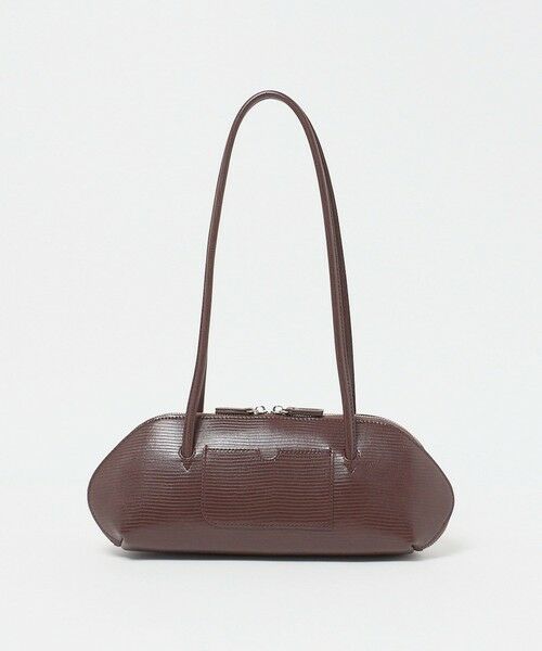 BEAUTY&YOUTH UNITED ARROWS / ビューティー&ユース ユナイテッドアローズ ボストンバッグ | ＜ADD CULUMN＞FIGRE BOSTON レザーライク ショルダーバッグ | 詳細13