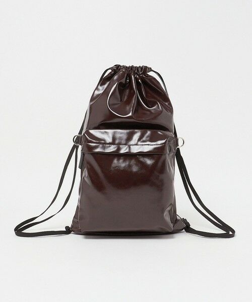 BEAUTY&YOUTH UNITED ARROWS / ビューティー&ユース ユナイテッドアローズ リュック・バックパック | ＜NOMADIS＞LATT レザーライク リュック（DK.BROWN）