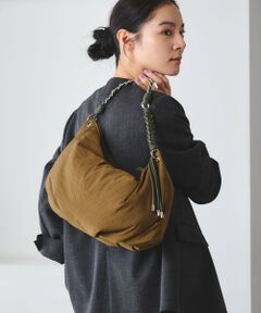 BEAUTY&YOUTH UNITED ARROWS / ビューティー&ユース ユナイテッドアローズ ショルダーバッグ | 【別注】＜LE VERNIS＞チェーン×コード ハンドル ショルダーバッグ