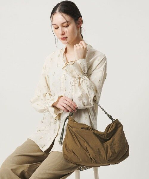 BEAUTY&YOUTH UNITED ARROWS / ビューティー&ユース ユナイテッドアローズ ショルダーバッグ | 【別注】＜LE VERNIS＞チェーン×コード ハンドル ショルダーバッグ | 詳細4