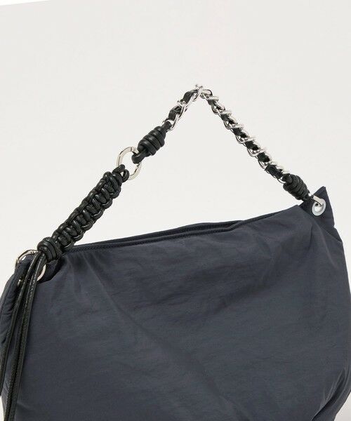 BEAUTY&YOUTH UNITED ARROWS / ビューティー&ユース ユナイテッドアローズ ショルダーバッグ | 【別注】＜LE VERNIS＞チェーン×コード ハンドル ショルダーバッグ | 詳細16
