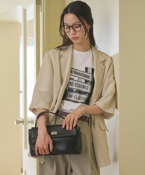 BEAUTY&YOUTH UNITED ARROWS / ビューティー&ユース ユナイテッドアローズ ショルダーバッグ | ヒネリ ワンハンドル 2WAY ショルダーバッグ | 詳細2