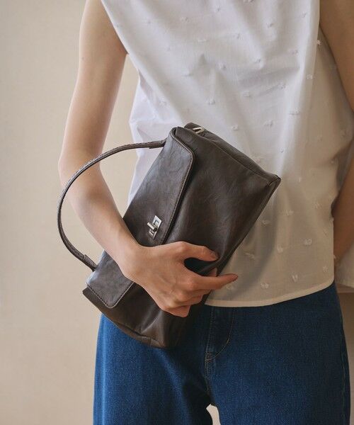 BEAUTY&YOUTH UNITED ARROWS / ビューティー&ユース ユナイテッドアローズ ショルダーバッグ | ヒネリ ワンハンドル 2WAY ショルダーバッグ | 詳細10