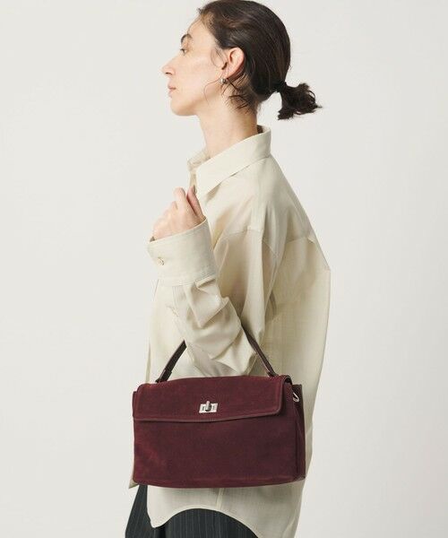 BEAUTY&YOUTH UNITED ARROWS / ビューティー&ユース ユナイテッドアローズ ショルダーバッグ | ヒネリ ワンハンドル 2WAY ショルダーバッグ | 詳細26