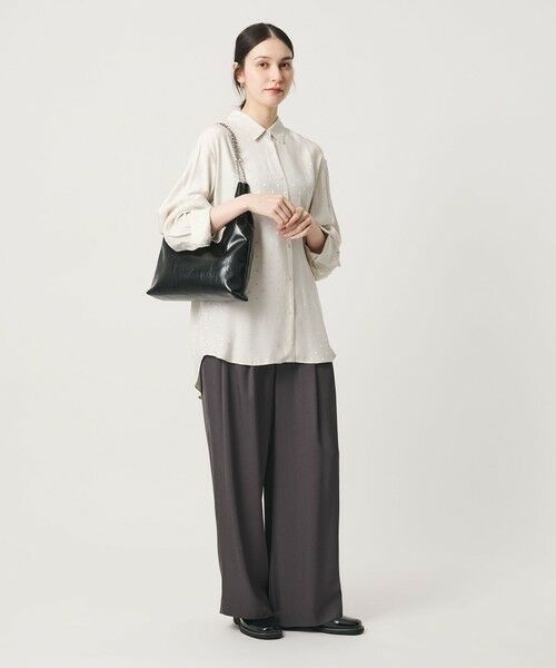 BEAUTY&YOUTH UNITED ARROWS / ビューティー&ユース ユナイテッドアローズ ショルダーバッグ | レザーライク チェーン ショルダーバッグ | 詳細1