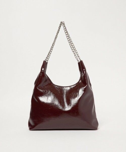 BEAUTY&YOUTH UNITED ARROWS / ビューティー&ユース ユナイテッドアローズ ショルダーバッグ | レザーライク チェーン ショルダーバッグ | 詳細12