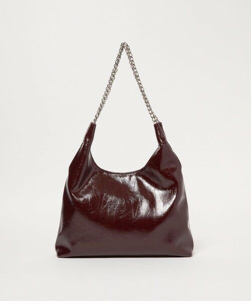 BEAUTY&YOUTH UNITED ARROWS / ビューティー&ユース ユナイテッドアローズ ショルダーバッグ | レザーライク チェーン ショルダーバッグ | 詳細14