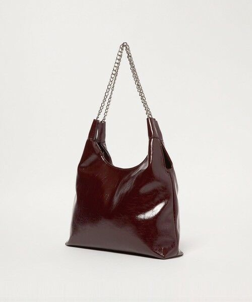 BEAUTY&YOUTH UNITED ARROWS / ビューティー&ユース ユナイテッドアローズ ショルダーバッグ | レザーライク チェーン ショルダーバッグ | 詳細15