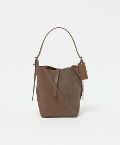 BEAUTY&YOUTH UNITED ARROWS / ビューティー&ユース ユナイテッドアローズ ショルダーバッグ | スエード×レザー ネジリ ショルダーバッグ