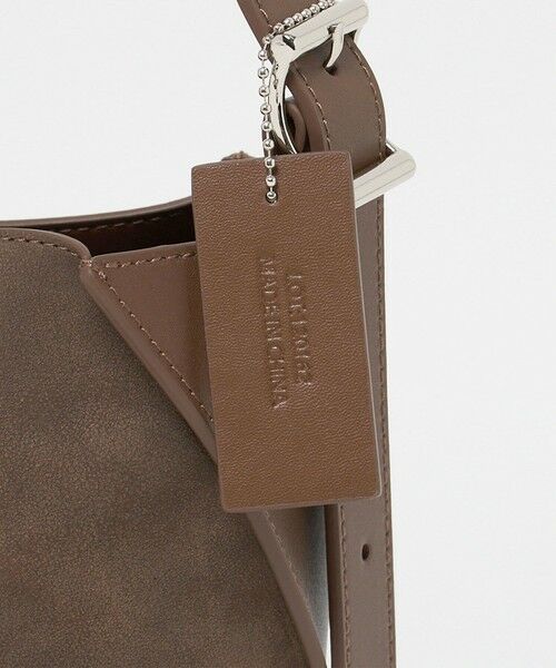 BEAUTY&YOUTH UNITED ARROWS / ビューティー&ユース ユナイテッドアローズ ショルダーバッグ | スエード×レザー ネジリ ショルダーバッグ | 詳細4