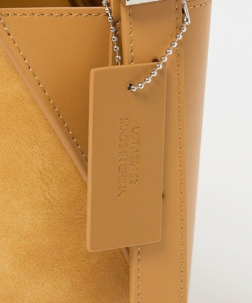 BEAUTY&YOUTH UNITED ARROWS / ビューティー&ユース ユナイテッドアローズ ショルダーバッグ | スエード×レザー ネジリ ショルダーバッグ | 詳細19
