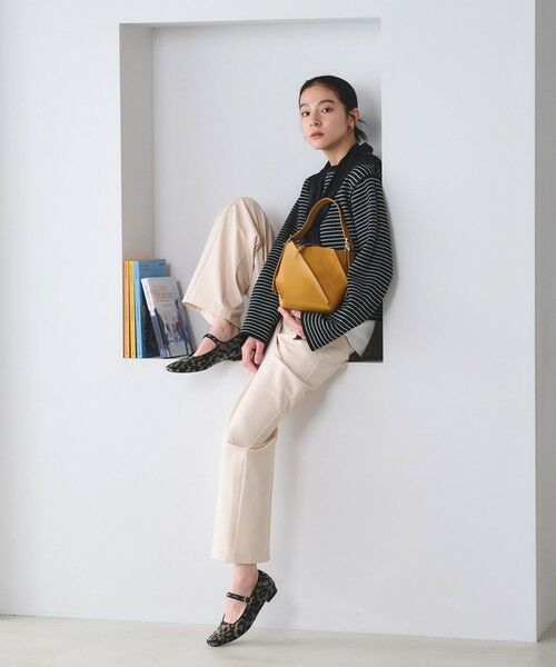 BEAUTY&YOUTH UNITED ARROWS / ビューティー&ユース ユナイテッドアローズ ショルダーバッグ | スエード×レザー ネジリ ショルダーバッグ | 詳細8