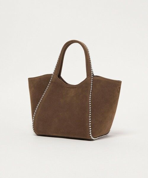 BEAUTY&YOUTH UNITED ARROWS / ビューティー&ユース ユナイテッドアローズ トートバッグ | スエードライク ボールチェーン 2WAY ミニ トートバッグ | 詳細10
