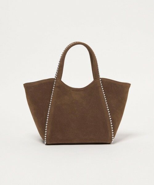 BEAUTY&YOUTH UNITED ARROWS / ビューティー&ユース ユナイテッドアローズ トートバッグ | スエードライク ボールチェーン 2WAY ミニ トートバッグ | 詳細6