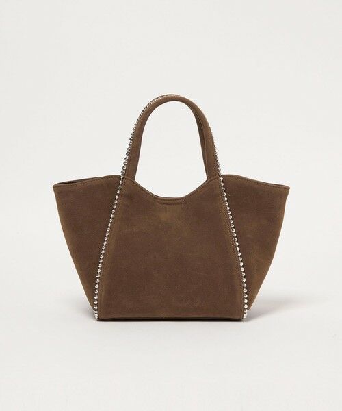 BEAUTY&YOUTH UNITED ARROWS / ビューティー&ユース ユナイテッドアローズ トートバッグ | スエードライク ボールチェーン 2WAY ミニ トートバッグ | 詳細9