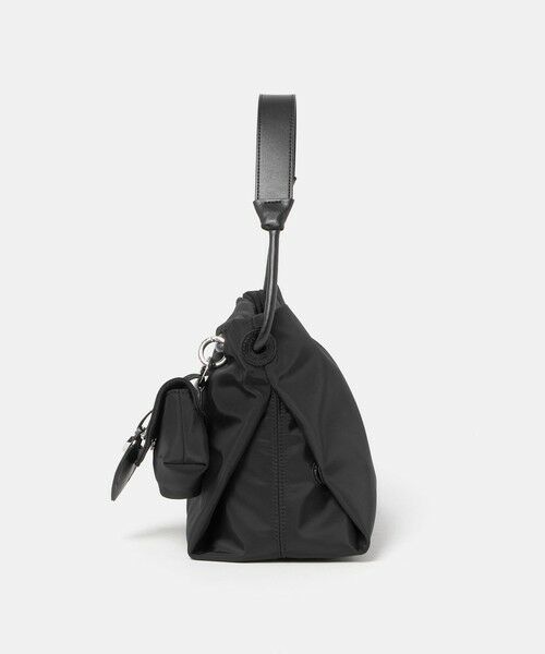 BEAUTY&YOUTH UNITED ARROWS / ビューティー&ユース ユナイテッドアローズ ショルダーバッグ | ポリエステル チャーム ドロスト バッグ | 詳細1
