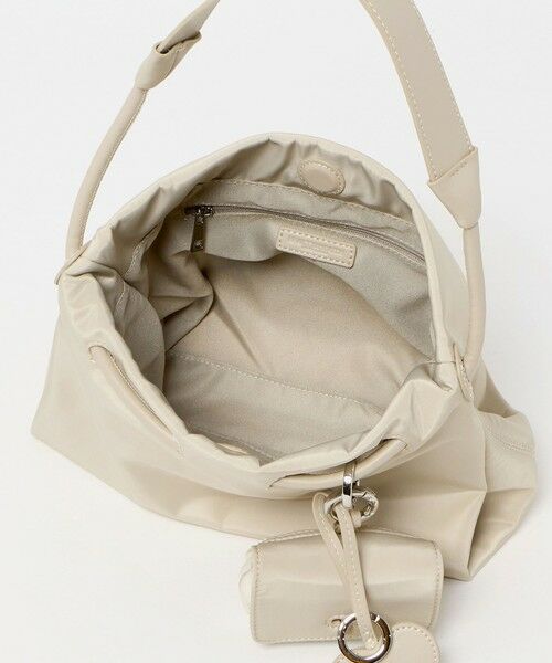 BEAUTY&YOUTH UNITED ARROWS / ビューティー&ユース ユナイテッドアローズ ショルダーバッグ | ポリエステル チャーム ドロスト バッグ | 詳細21