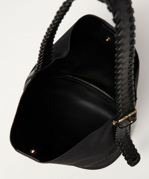 BEAUTY&YOUTH UNITED ARROWS / ビューティー&ユース ユナイテッドアローズ ショルダーバッグ | レザーライク カガリハンドル ショルダーバッグ | 詳細7