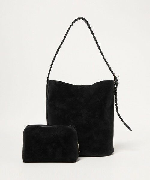BEAUTY&YOUTH UNITED ARROWS / ビューティー&ユース ユナイテッドアローズ ショルダーバッグ | レザーライク カガリハンドル ショルダーバッグ | 詳細11