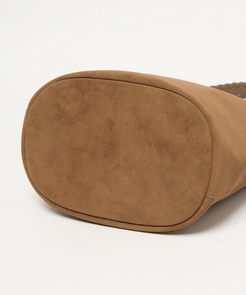 BEAUTY&YOUTH UNITED ARROWS / ビューティー&ユース ユナイテッドアローズ ショルダーバッグ | レザーライク カガリハンドル ショルダーバッグ | 詳細19