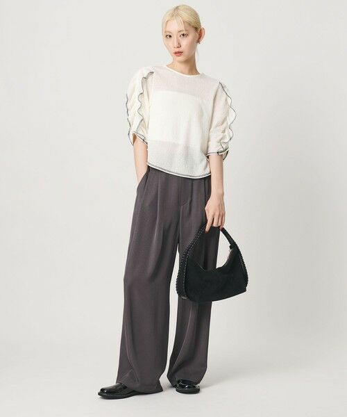 BEAUTY&YOUTH UNITED ARROWS / ビューティー&ユース ユナイテッドアローズ ショルダーバッグ | レザーライク カガリ ワンショルダーバッグ | 詳細3