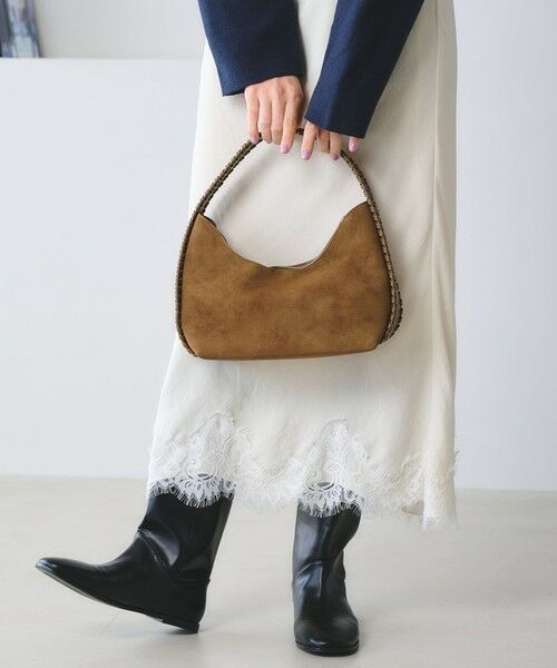BEAUTY&YOUTH UNITED ARROWS / ビューティー&ユース ユナイテッドアローズ ショルダーバッグ | レザーライク カガリ ワンショルダーバッグ | 詳細10