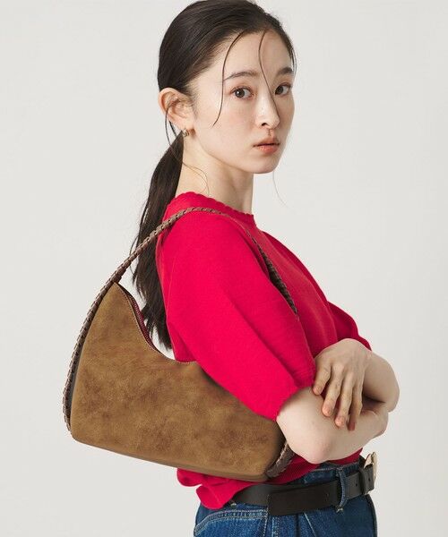 BEAUTY&YOUTH UNITED ARROWS / ビューティー&ユース ユナイテッドアローズ ショルダーバッグ | レザーライク カガリ ワンショルダーバッグ | 詳細14