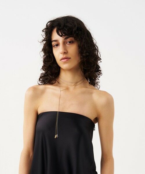 BEAUTY&YOUTH UNITED ARROWS / ビューティー&ユース ユナイテッドアローズ ネックレス・ペンダント・チョーカー | ＜SOAC＞Drop バイカラー ロングネックレス | 詳細1