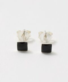 BEAUTY&YOUTH UNITED ARROWS / ビューティー&ユース ユナイテッドアローズ ピアス・イヤリング | ＜BAITS＞スクエア ストーン ピアス