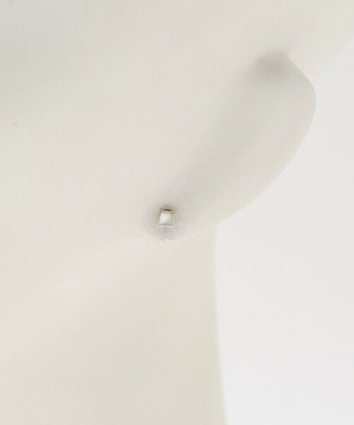 BEAUTY&YOUTH UNITED ARROWS / ビューティー&ユース ユナイテッドアローズ ピアス・イヤリング | ＜BAITS＞スクエア ストーン ピアス | 詳細2