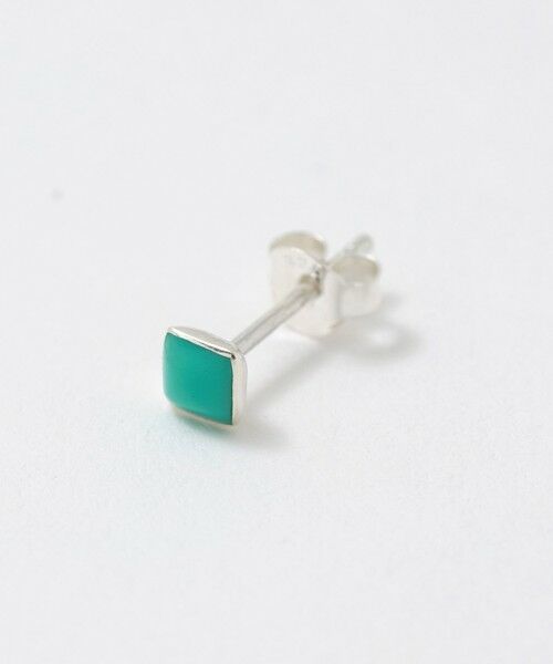 BEAUTY&YOUTH UNITED ARROWS / ビューティー&ユース ユナイテッドアローズ ピアス・イヤリング | ＜BAITS＞スクエア ストーン ピアス | 詳細5