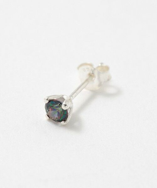 BEAUTY&YOUTH UNITED ARROWS / ビューティー&ユース ユナイテッドアローズ ピアス・イヤリング | ＜BAITS＞ミスティックトパーズ ピアス/4mm | 詳細1
