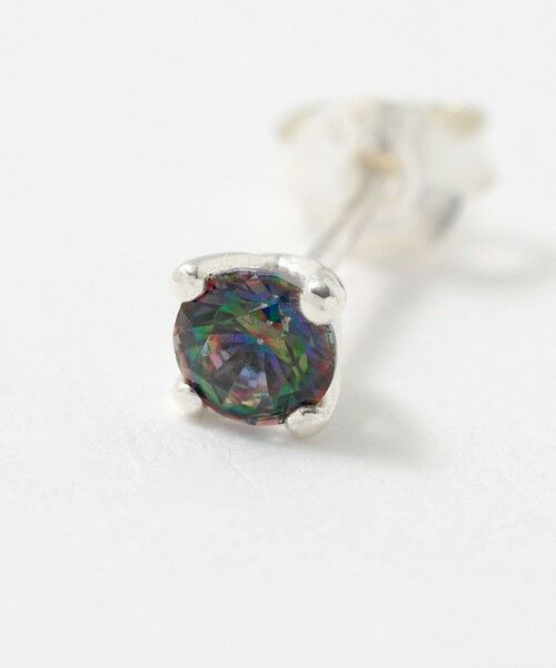 BEAUTY&YOUTH UNITED ARROWS / ビューティー&ユース ユナイテッドアローズ ピアス・イヤリング | ＜BAITS＞ミスティックトパーズ ピアス/4mm | 詳細4