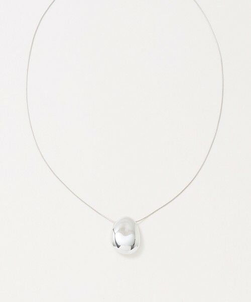 BEAUTY&YOUTH UNITED ARROWS / ビューティー&ユース ユナイテッドアローズ ネックレス・ペンダント・チョーカー | メタル トップ ロングネックレス（SILVER）
