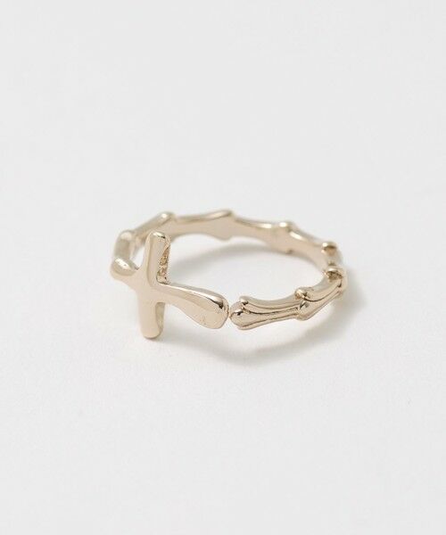 BEAUTY&YOUTH UNITED ARROWS / ビューティー&ユース ユナイテッドアローズ リング | ユニーク クロス リング | 詳細2