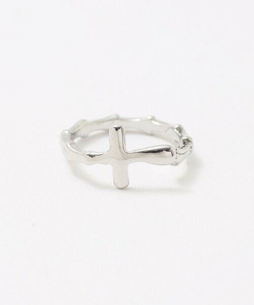 BEAUTY&YOUTH UNITED ARROWS / ビューティー&ユース ユナイテッドアローズ リング | ユニーク クロス リング（SILVER）