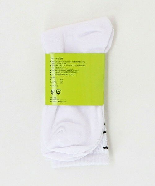 BEAUTY&YOUTH UNITED ARROWS / ビューティー&ユース ユナイテッドアローズ ソックス | 【別注】＜TOKI＞ロゴ ソックス | 詳細5