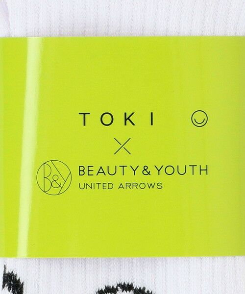 BEAUTY&YOUTH UNITED ARROWS / ビューティー&ユース ユナイテッドアローズ ソックス | 【別注】＜TOKI＞ロゴ ソックス | 詳細6