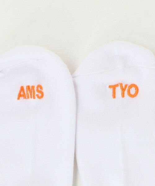 BEAUTY&YOUTH UNITED ARROWS / ビューティー&ユース ユナイテッドアローズ ソックス | 【別注】＜TOKI＞ロゴ ソックス | 詳細9