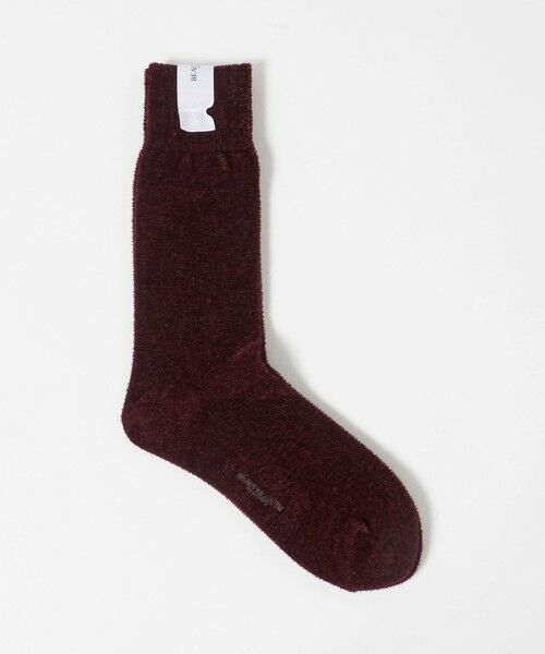 BEAUTY&YOUTH UNITED ARROWS / ビューティー&ユース ユナイテッドアローズ ソックス | モールヤーン ソックス（WINE）