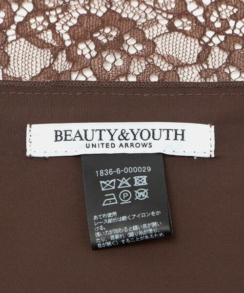 BEAUTY&YOUTH UNITED ARROWS / ビューティー&ユース ユナイテッドアローズ バンダナ・スカーフ | レース トライアングル スカーフ | 詳細6