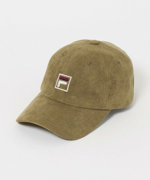 BEAUTY&YOUTH UNITED ARROWS / ビューティー&ユース ユナイテッドアローズ キャップ | 【別注】＜FILA＞スエードライク ロゴ キャップ | 詳細7