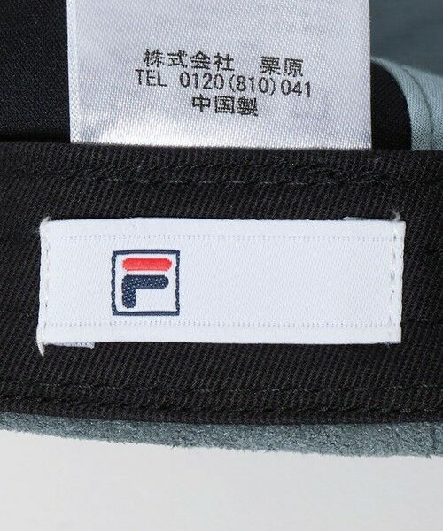 BEAUTY&YOUTH UNITED ARROWS / ビューティー&ユース ユナイテッドアローズ キャップ | 【別注】＜FILA＞スエードライク ロゴ キャップ | 詳細19
