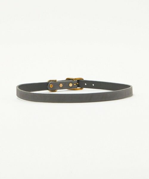 BEAUTY&YOUTH UNITED ARROWS / ビューティー&ユース ユナイテッドアローズ ベルト・サスペンダー | 【別注】＜TORY LEATHER＞スエード ワイド プレーン ベルト | 詳細1